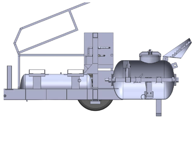 Máquina mezcladora de concreto